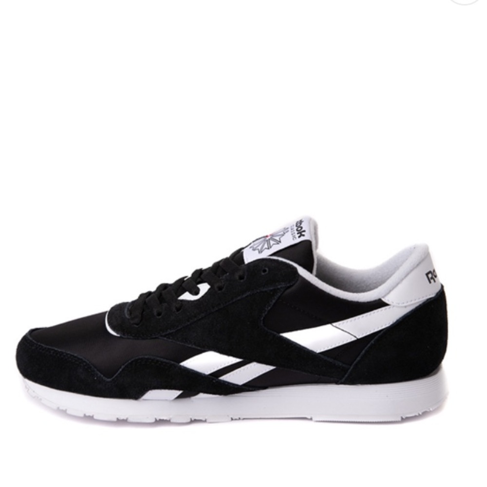Reebok | Women’s Classic Athletic Shoe - Black / White // Size: W10 M8 - Picture 3 of 8
